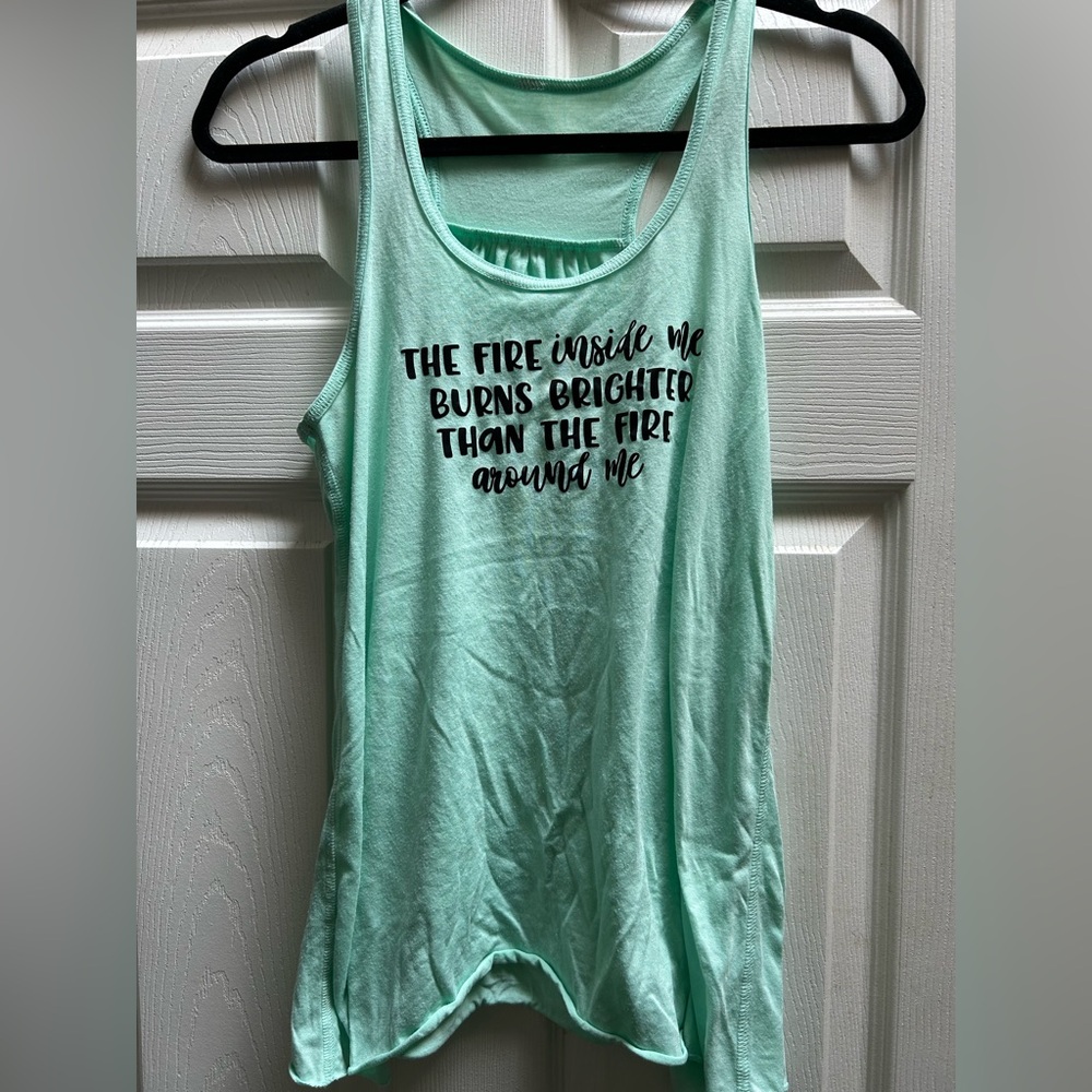 Constantly Varied Gear Mint Green Motivational Tank Top